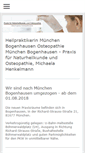 Mobile Screenshot of naturheilpraxis-henkelmann.de